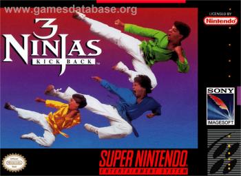 Cover 3 Ninjas Kick Back for Super Nintendo